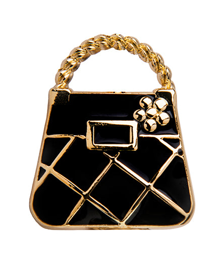 Gold & Black Purse Finders Key Purse®