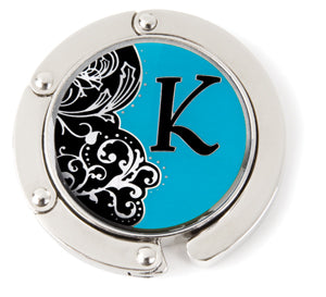 Monogram Hang'em High® Foldable Purse Hanger "K"